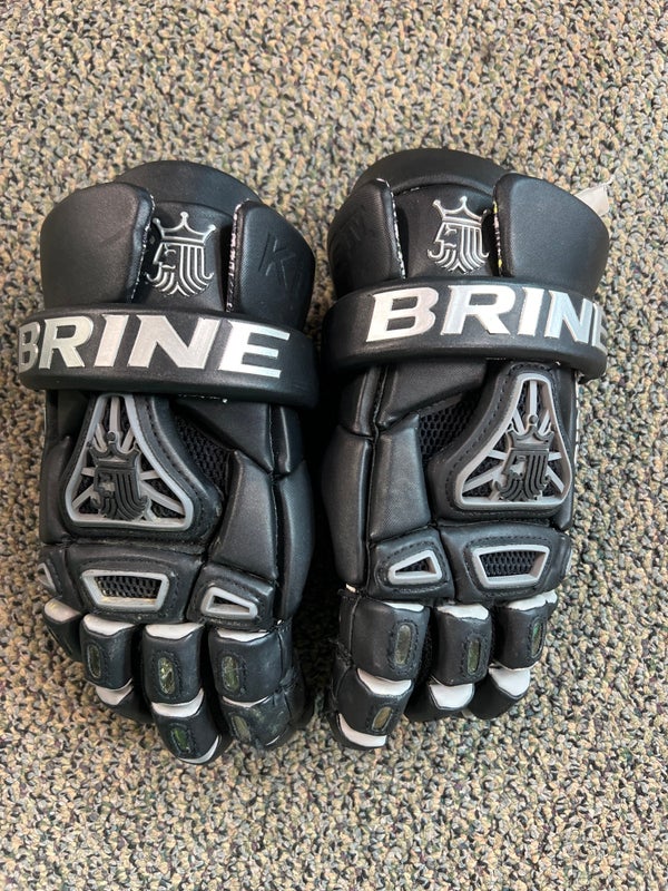 Used Brine King Lacrosse Gloves 12"