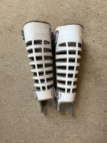 Used Large STX Goalie Shin & Arm Guards