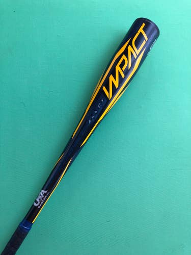 Used USABat Certified Rawlings Impact (28") Alloy Baseball Bat - 19OZ (-9)