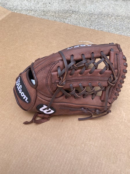 Used Wilson A950 Right-Hand Throw Outfield Baseball Glove (11.75