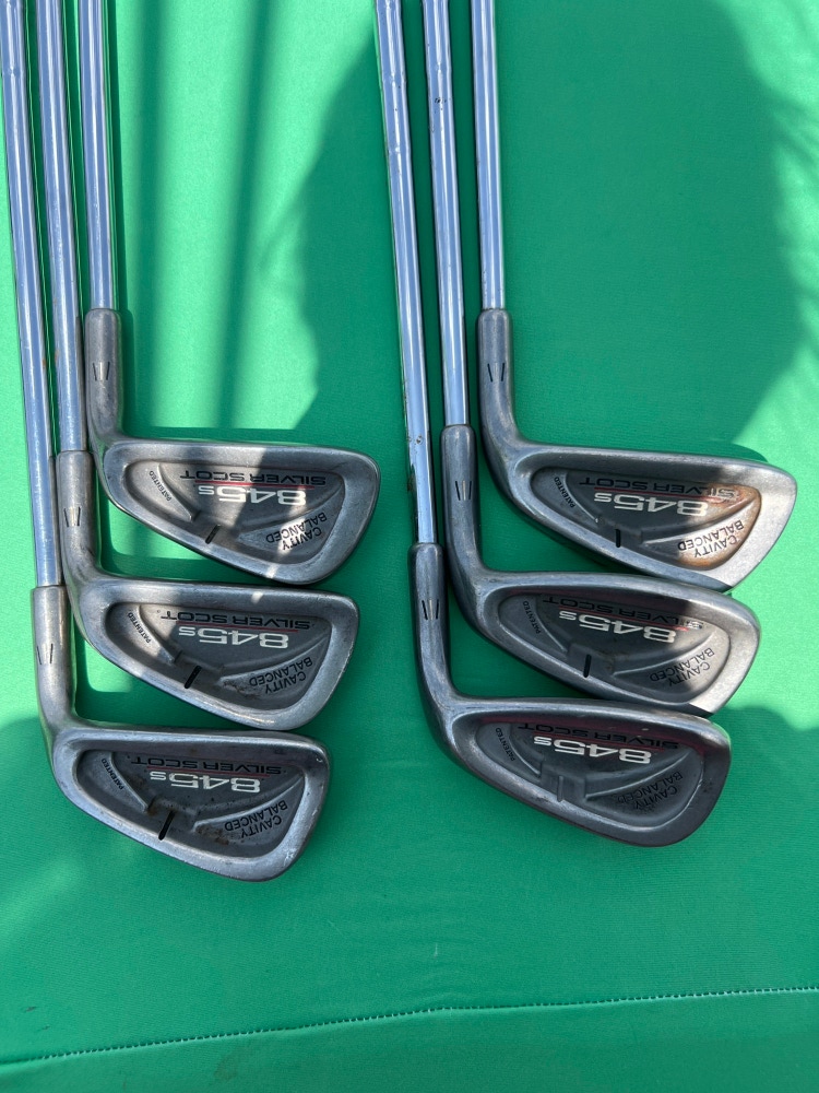 Used Men's Tommy Armour 845s Silver Scot Right Iron Set Stiff Steel