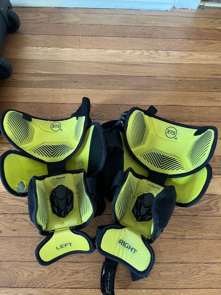Used Bauer Supreme Sr goalie knee protectors