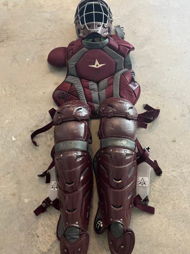 All Star System 7 Axis Catcher's Set 12-16
