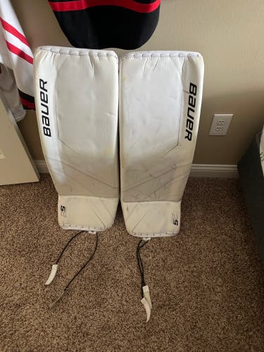 Small Bauer  Supreme 2S Pro Goalie Leg Pads