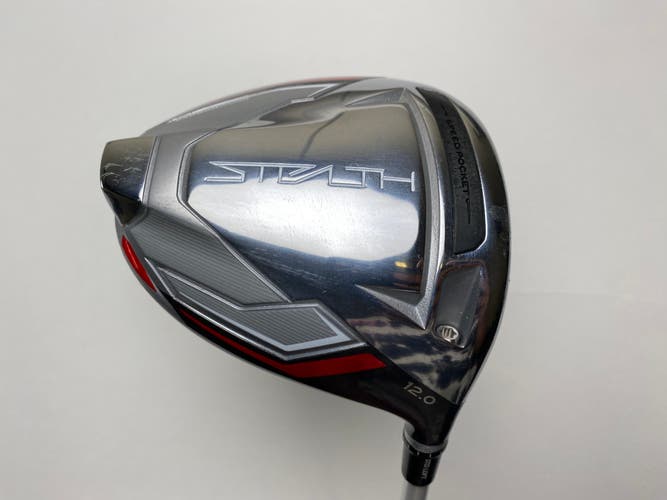 TaylorMade Stealth Driver 12* Aldila Ascent 45g Ladies Womens RH Undersize Grip