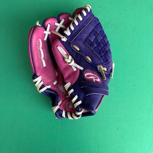 Used Rawlings Highlight Series Left Hand Throw Pitcher Baseball Glove 10"