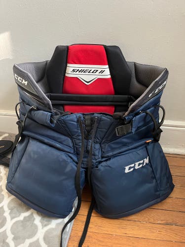 CCM eflex shield II pants sr Med navy