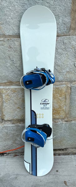 Used (see Description) 146 - 150 cm Lamar Pixel Series Snowboard All Mountain Yes