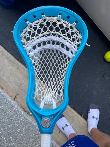 Strung Maverick havok lacrosse head