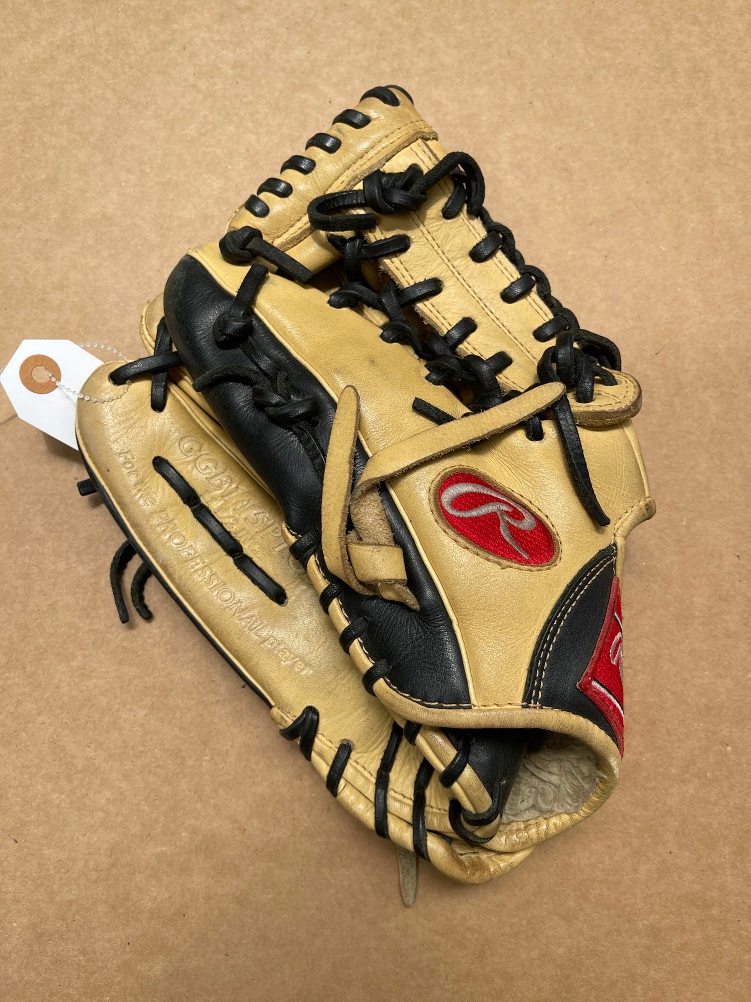 Used Rawlings Gold Glove HEART OF THE HIDE PROJP20BT 32 1/2 Catcher's Mitt  / Glove LHT