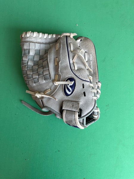 Used Rawlings Sure Catch Right Hand Throw Pitcher Baseball Glove 12"