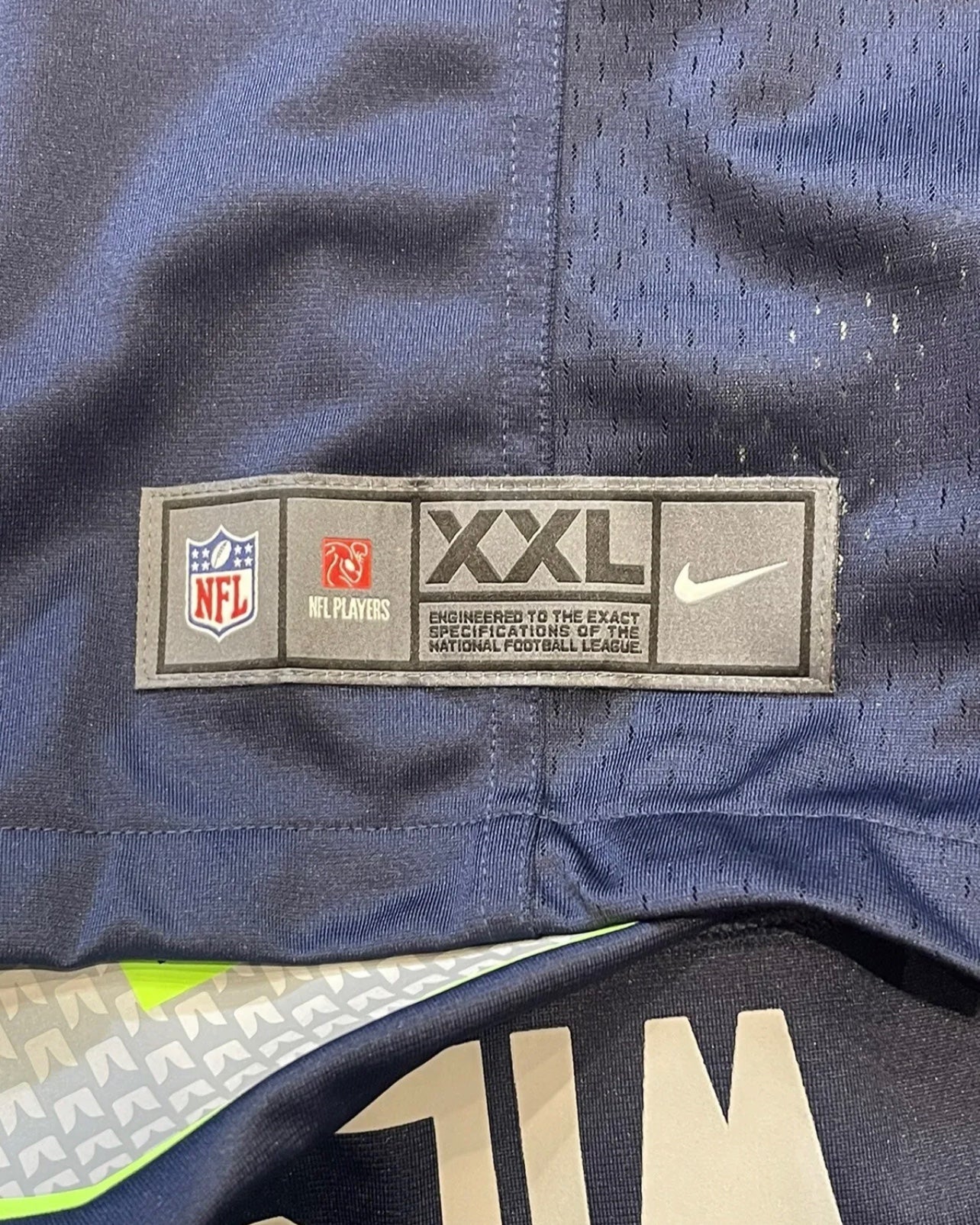 Unsigned Russell Wilson Jersey #3 Seattle Custom Stitched Blue Football New  No Brands/Logos Sizes S-3XL 