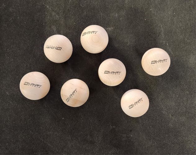 New Lowry's Wooden Stick Handling Balls [Pack of 2]