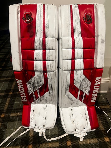 Used 35” Vaughn Goalie Pads + Gloves Full Set