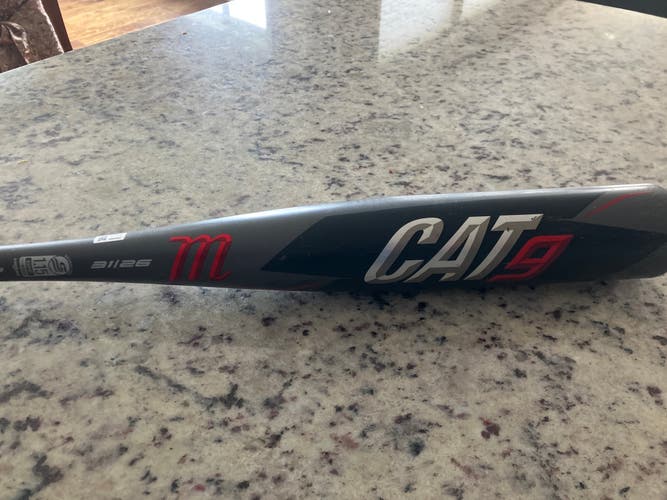 Used USSSA Certified 2021 Marucci Alloy Cat 9 Bat (-5) 26 oz 31"