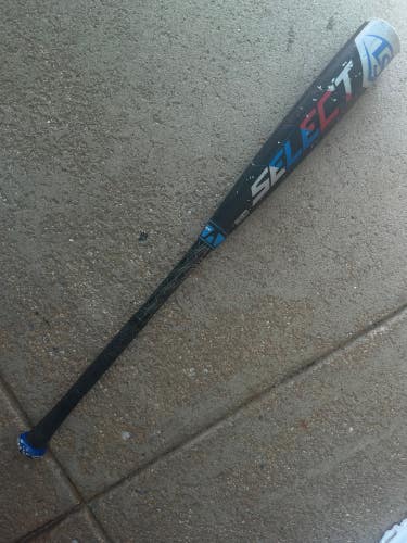 Used BBCOR Certified Louisville Slugger Select 719 Hybrid Bat -3 29OZ 32"