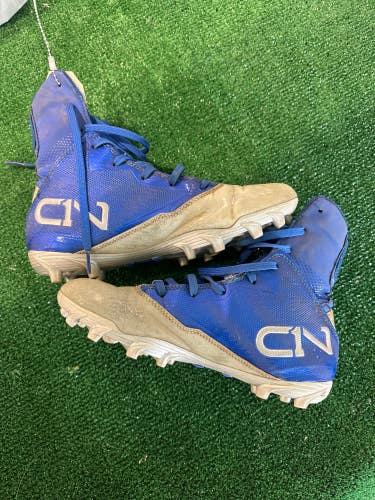 Used Cam Newton Under Armour  Football Cleats Size 5.0