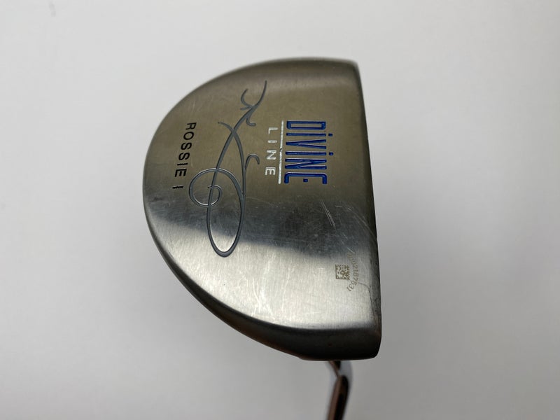 Putter Odyssey Divine Line 2-Ball Pour Femme - 34 Pouces - Manche Acier - Main Droite - Nécessite Une Poignée