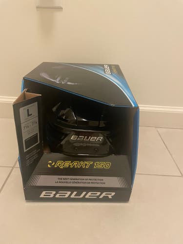 New Large Bauer Re-Akt 150 Helmet