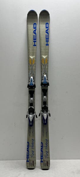 HEAD Fine Thang 156cm 112-6795 r=12.9m Skis Tyrolia SL10