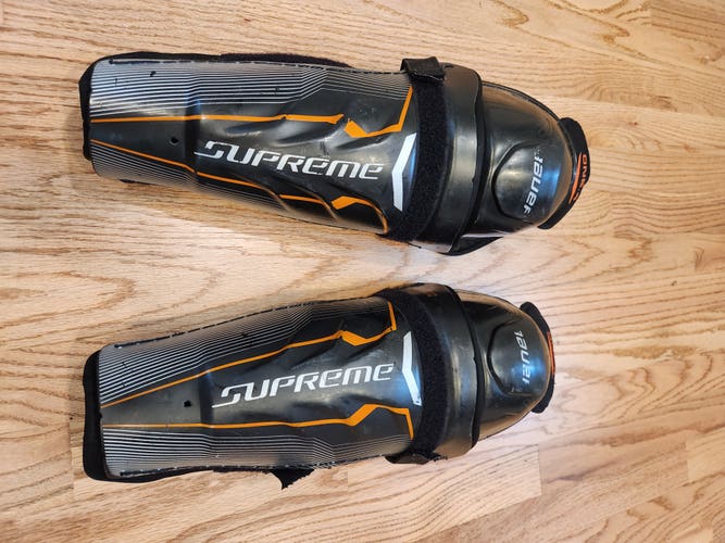 Used Bauer supreme one.4 Shin Pads 12"