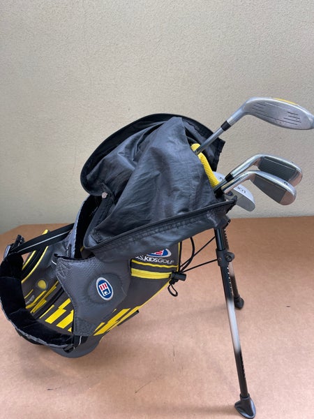 Used Junior US Kids Golf WT-25's Right Handed Clubs (Full Set 26" Driver)