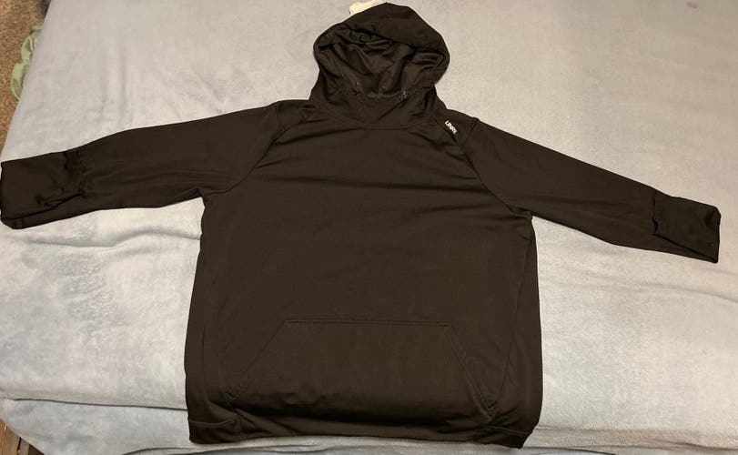 Black UNRL Crossover Hoodie / UNRL Stride Shorts Both 9.0/10 Condition - Size XXL / 2XL