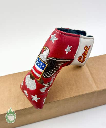 Edel Golf Red Eagle Blade Putter Headcover Head Cover Limited Edition Very Rare