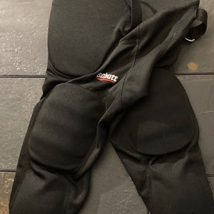 Schutt Youth Integrated Large Black Football Pants