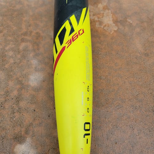 Used 2023 Easton Composite ADV 360 Bat (-10) 19 oz 29"