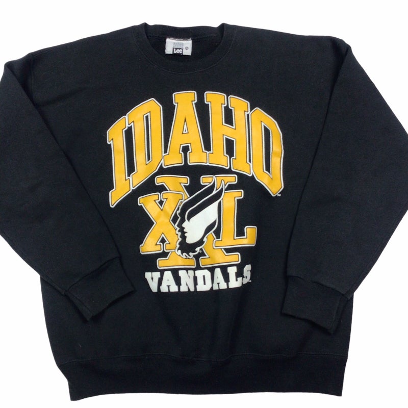 American Classic Vintage Arizona State Sun Devils University Reverse Weave Style Crewneck Sweatshirt. Tagged As An XL