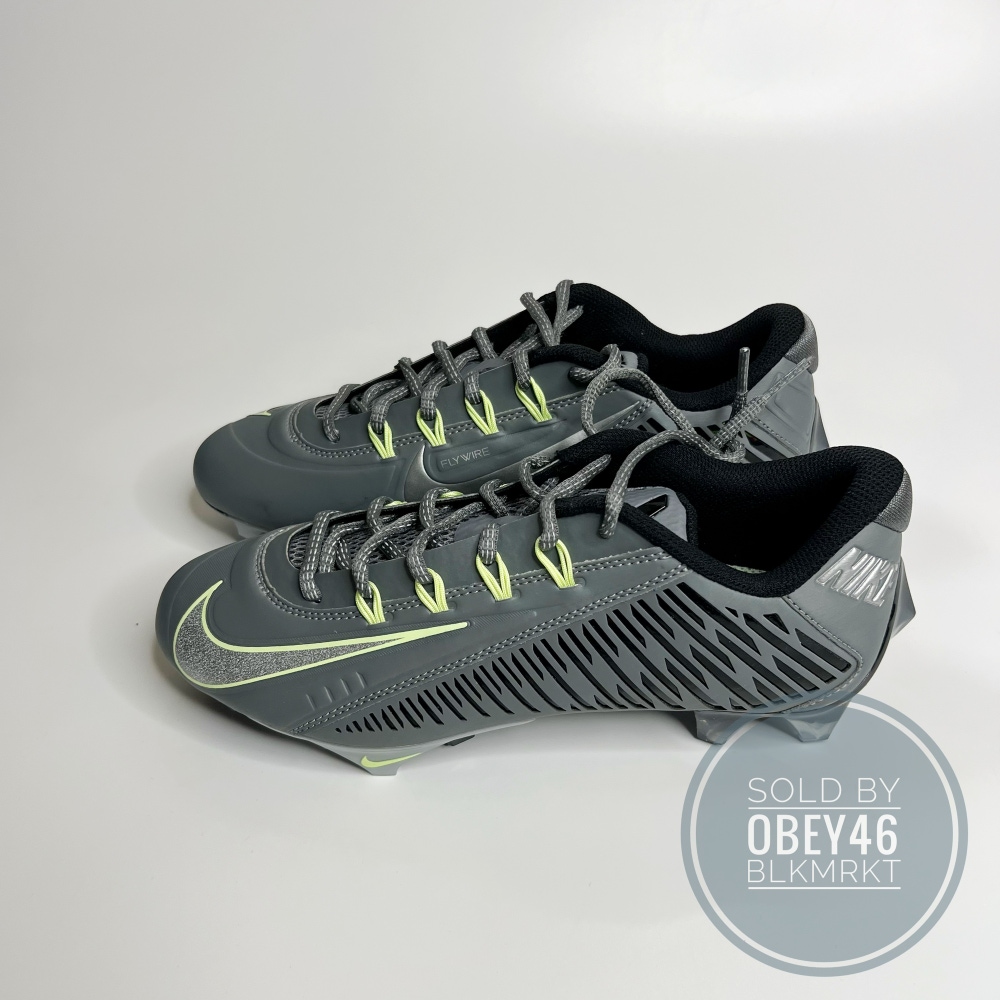 Nike Vapor Edge 360 VC Smoke Grey Silver Football Cleats