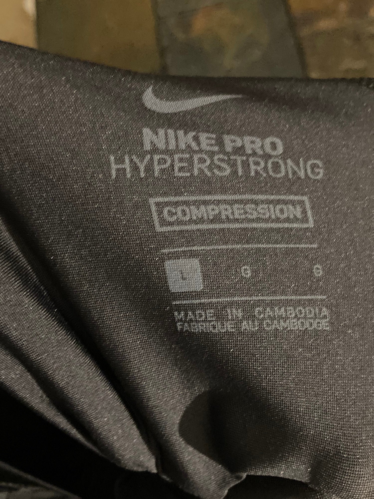 NIKE Pro Hyperstrong Padded Compression Shirt Adult XXL Black Football  Athletic