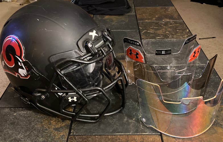 Xenith youth medium X2E+ helmet w/ 5 visors