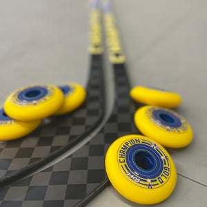 Champion Hockey Gold Series Inline Hockey wheel Hi-low 76/80 set up