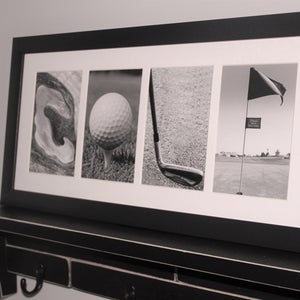 "GOLF" Matted Frame