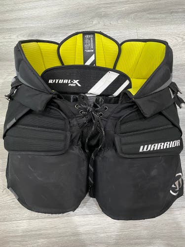 Used Small Warrior Pro Stock Ritual X Hockey Goalie Pants