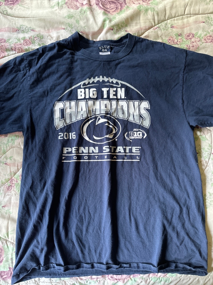 Blue 84 Penn State Big Ten 2016 Champions T-shirt