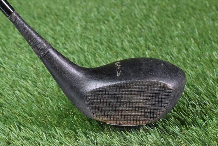 VINTAGE ANDY ROBERTSON BURKE? BLACK OUT PERSIMMON WOOD DRIVER, LEFT HANDED!
