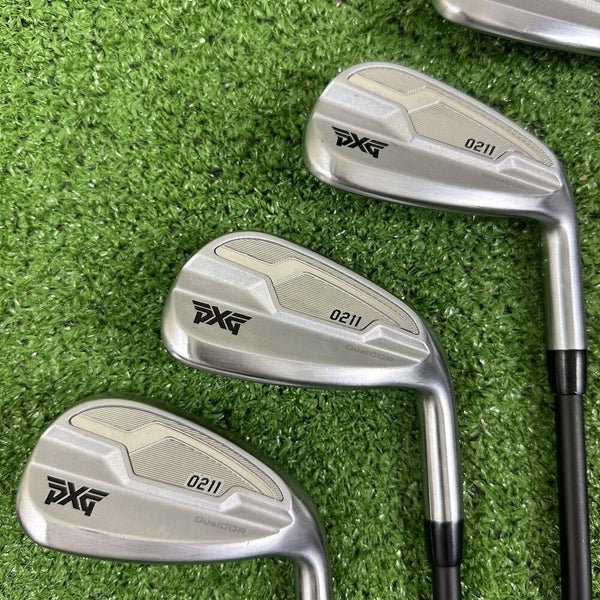 PXG 0211 DualCOR 5-PW Iron Set Graphite Mitsubishi Chemical MMT 80