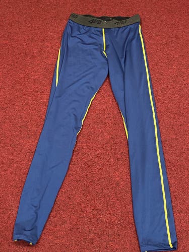 Blue New Adult Compression Pants Size Xxxl Item#4AP28