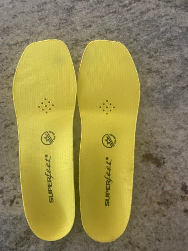 Superfeet insoles 9.5-11 senior slightly used