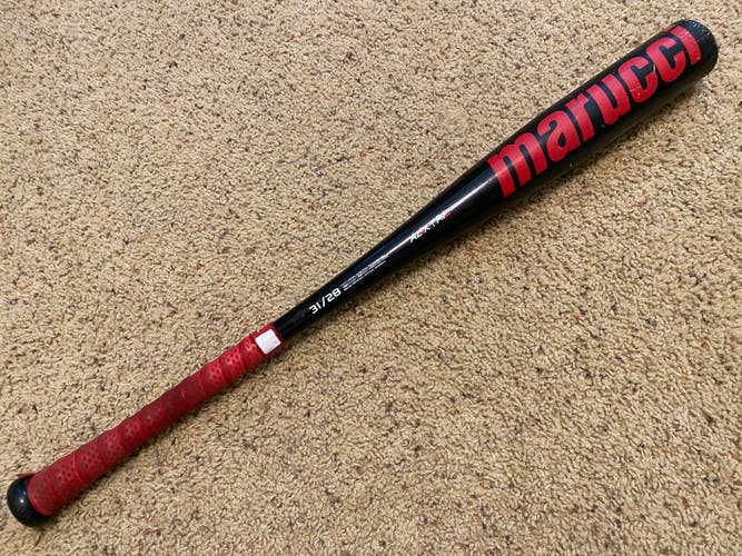 Used BBCOR Certified 2018 Marucci Alloy CAT 7 Bat (-3) 28 oz 31"