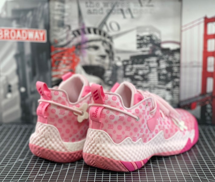 Adidas Harden Vol 6 Monogram Pink Men display picture 3