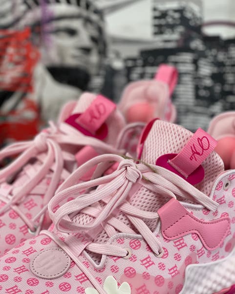 Adidas Harden Vol 6 Monogram Pink Men display picture 1