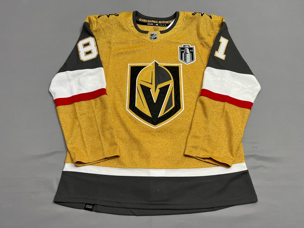 Jack Eichel Vegas Golden Knights Adidas Primegreen Authentic NHL Hockey Jersey - Home / M/50