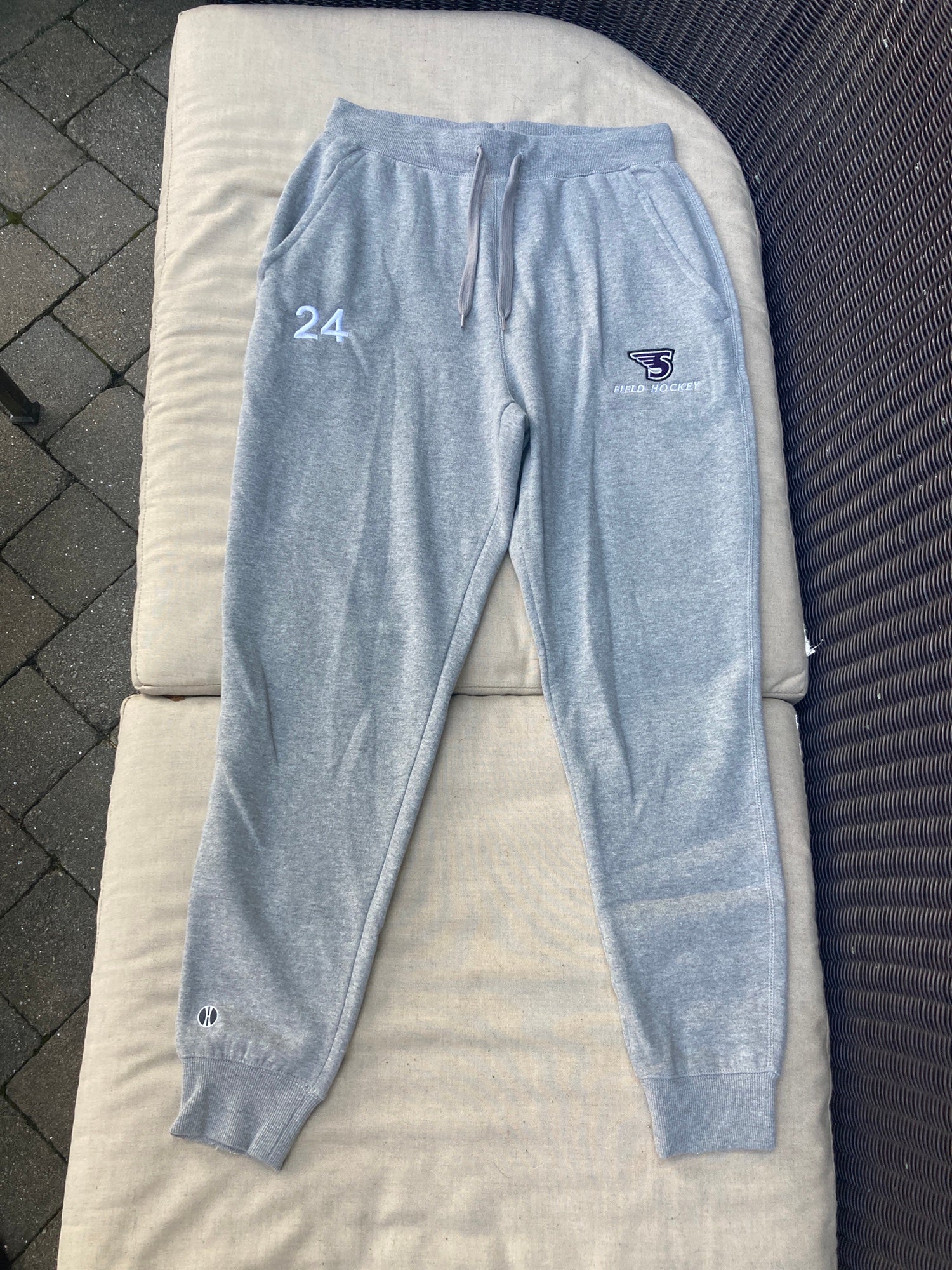 NWOT NY Giants grey sweatpants Nike NFL