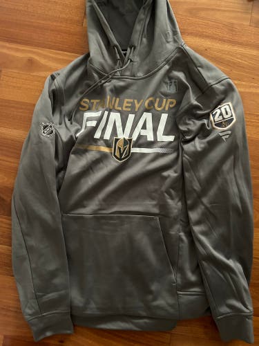 Chandler Stephenson 20 Player ISSUE Vegas Golden Knights Fanatics Authentic Pro Hoodie L Finals