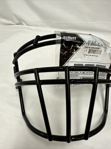 Schutt F7/F5 ROPO-DW-NB -VC Adult  Face Mask In Black