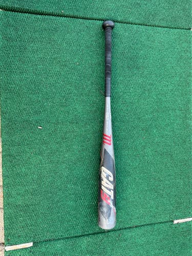 Used 2021 BBCOR Certified Marucci Alloy CAT 8 Bat (-3) 27 oz 30"